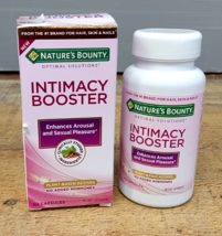 Nature&#39;s Bounty • INTIMACY BOOSTER• 60 Capsules EXP: 12/25 - $9.99