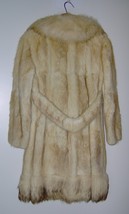 Women&#39;s Vintage Coyote Fur Coat Steen Wright Furriers Luxuriously Soft - £196.72 GBP