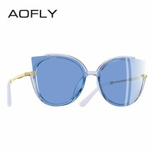 Aofly Brand Design Fashion Lady Polarized Sunglasses Women Unique Frame Cat Eye - £22.37 GBP