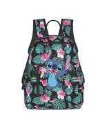Anime stitch school backpack  bookbags schoolbag for boys girls kids  - £23.59 GBP