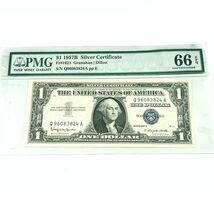 1957-B Silver Certificate FR #1621 Graded by PMG as Gem Uncirculated 66 ... - $49.47