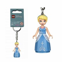 Cinderella Princess Key Chain Disney Mini Figure Lego Keychain 3pk - £14.39 GBP