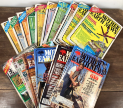 Lot of 16 MOTHER EARTH NEWS Magazines 1977-1988 Homestead Gardening Farming Vtg - £27.82 GBP