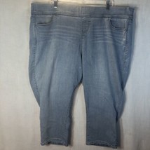 Torrid Size 3 Lean Jeans Crop Stretch Denim Pull-on - £15.57 GBP