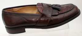 Bostonian Shoes Size Men 9 Slip On Loafers Moc Toe Italy Brown Florentin... - £21.66 GBP