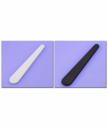 50 LOT COSMETIC TAPERED SPATULAS WHITE OR BLACK SKIN CARE MAKEUP COSMETI... - $20.54 CAD