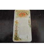 RARE-HOLY CARD DEVOTION TO THE HOLY ANGELS 8 PAGE HOLD CARD PRINTED IN P... - $9.49