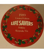 Life Savers Limited Edition 1989 Christmas Tin Canister - $6.79