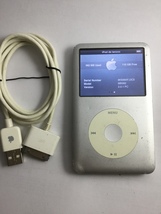 apple ipod classic 7th generation 120gb silver - $62.00