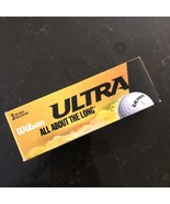 Wilson Ultra Ultimate Distance Golf Balls Lot of 3~ New - £3.10 GBP