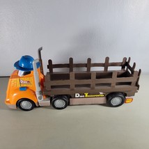 Dinosaur Hauler Truck 15&quot; Long 6.5&quot; Tall With Engine Sounds Kid Connection - £8.67 GBP