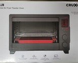 Cruxgg 6 Slice Digital 10 In 1 Digital Air Fryer Toaster Oven New Open Box - $89.09