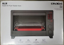 Cruxgg 6 Slice Digital 10 In 1 Digital Air Fryer Toaster Oven New Open Box - £71.21 GBP