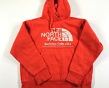 The North Face Felpa con Cappuccio DA UOMO S Rosso Berkeley California S... - £21.77 GBP