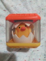 VINTAGE FISHER PRICE PEEK A BLOCKS SENSORY REPLACEMENT BLOCK CRACK EGG C... - $4.00