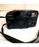 VINTAGE Canon Sure Shot Zoom-S 35mm Film Camera 38-60mm black FOR PARTS/... - $93.24 MXN