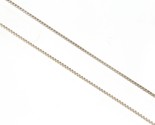 1mm Unisex Chain 14kt White Gold 382612 - $199.00