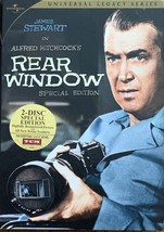 2 DVD Hitchcock&#39;s Rear Window LEGACY: James Stewart Grace Kelly Raymond Burr - £5.02 GBP