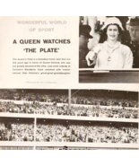 1959 Queen Victoria Watches Queen&#39;s Plate Horse Race Magazine Page DWF13 - $29.99