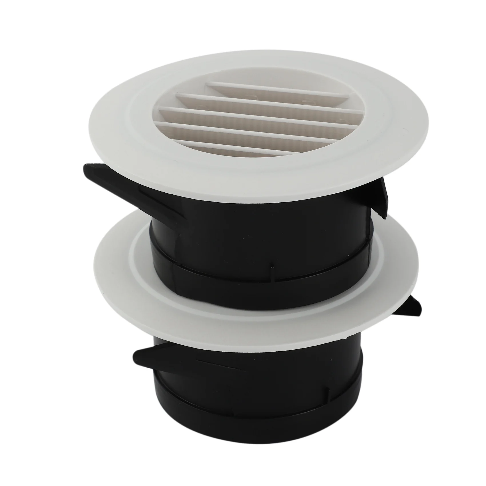 2 Pieces 4 Inch Air Vent Louver, Air Grill Cover with Built-In a Fly Screen for  - $86.46