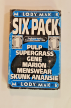 Melody Maker Six Pack Cassette Tape 1995 Uk Promo Pulp Gene Supergrass Menswear - £3.32 GBP