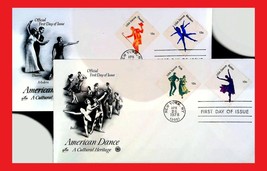 ZAYIX - U.S. - FDC - 1978 American Dance - Cultural Heritage - £1.18 GBP