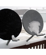 satellite dish cover - fits Dish network or Direct TV BLACK -  dish hoodie - $1,443.91 MXN