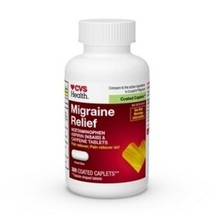 CVS Health Migraine Relief Acetaminophen Aspirin (NSAID) &amp; Caffeine Tabl... - €14,02 EUR