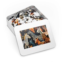 Jigsaw Puzzle in Tin, Zebra, Personalised/Non-Personalised, awd-315, (30, 110, 2 - £28.06 GBP+