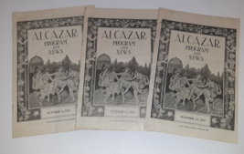 Alcazar Theater Portland, Oregon Playbills Programs 1919 x3 OR History P... - $34.65