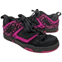 Womens Skateboarding Shoes sz 5.5 DVS Gambol Black Pink Low Top Sneaker ... - $89.10