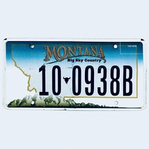  United States Montana Carbon County Passenger License Plate 10 0938B - €10,31 EUR