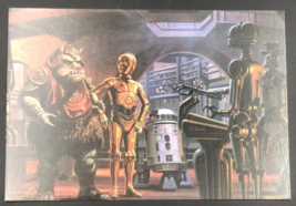 Star Wars Return of the Jedi R2D2 C3PO Gamorrean Guard Postcard 376-006 6&quot; x 4&quot; - £7.60 GBP