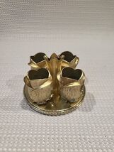 Vintage Avon Golden Rose Lipstick Holder for Vanity (Victorian Style) - $11.64