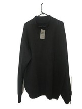 True Rock Men&#39;s Big &amp; Tall 1/4 Zip Sweater Long Sleeve Pullover Size 3XL  - £38.39 GBP