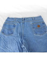 Carhartt B17 Blue Jeans Men Size 42x32 Relaxed Fit Tapered Leg Classic 5... - $19.35