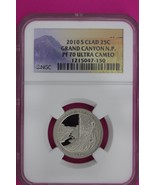 2010 S PR 70 Clad Grand Canyon Parks Quarter PCGS Certified Authentic Sl... - $26.99