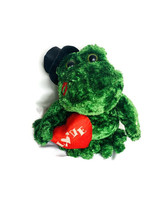 Vintage Dandee Collector&#39;s Choice Animatronic Green Frog LOVE Valentine&#39;s Day - £5.99 GBP