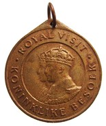 1947 KING GEORGE 6tn and  ELIZABETH  South Africa visit Medal - £7.85 GBP