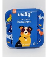 Welly  Flex Fabric Bandages - 48 Ct, TIN, 2 Sizes, 3 Patterns - £7.78 GBP