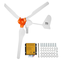 VEVOR 800W Wind Turbine Generator, 12V Wind Turbine Kit, 3-Blade Wind Ge... - $151.99