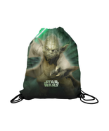 Master Yoda Star Wars Drawstring Bag 16.5&quot;(W) x 19.3&quot;(H) - £22.02 GBP