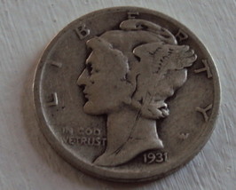 1931-D Mercury dime - $9.99