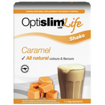 OptiSlim Life Shake Caramel 50g x 7 - £76.62 GBP