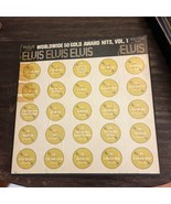 ELVIS PRESLEY - WORLDWIDE 50 GOLD AWARD HITS VOL. 1 - BOX SET 4 LP LP EX... - $31.86 CAD