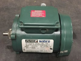 RELIANCE ELECTRIC P56H7641 SABRE AC MOTOR 1 HP, 1700 RPM, FRAME EC56C  - $149.00