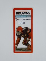 Bruce Arians Cleveland Browns Airline Boarding Pass NFL 2002 - $14.84