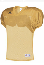 Russell Athletic S096BMK XLarge Adult Gold Football Practice Jersey-NEW-... - £13.22 GBP