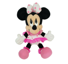 16&quot; Vintage Mattel Arco Toys Pink Minnie Mouse Disney Stuffed Animal Plush Toy - £37.21 GBP