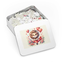 Jigsaw Puzzle in Tin, Lion in Plane,  awd-426, Personalised/Non-Personalised (30 - £27.57 GBP+